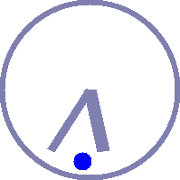 static image of clock applet