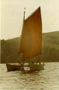 Noa with gaff ketch rig